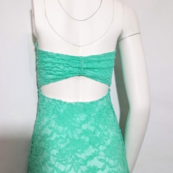 Poetry Party Dress High Low Lace - Picture 5 of 8